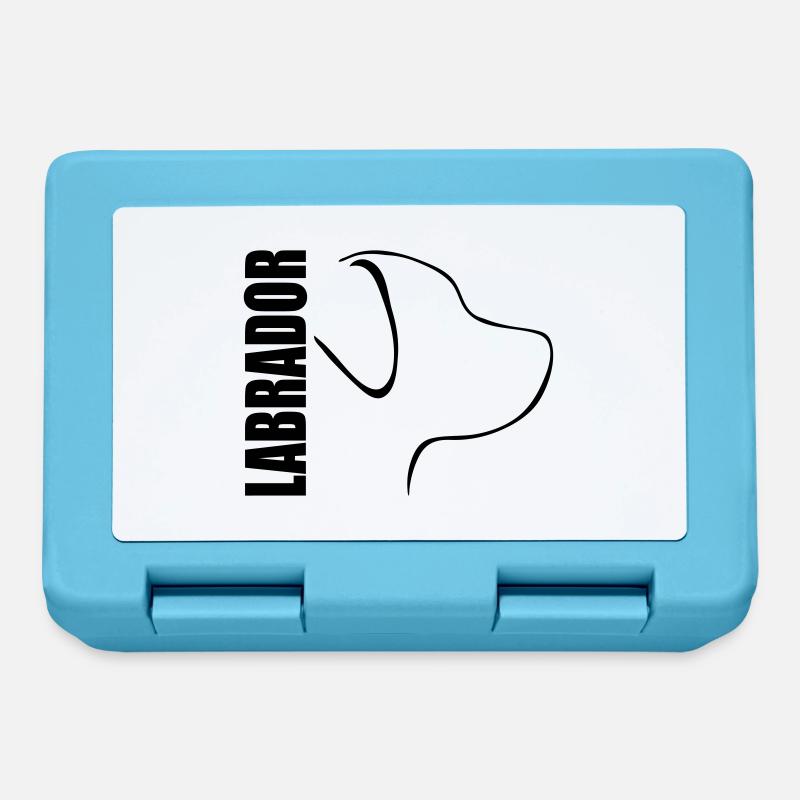LABRADOR PROFIL - Brotdose - Saphirblau
