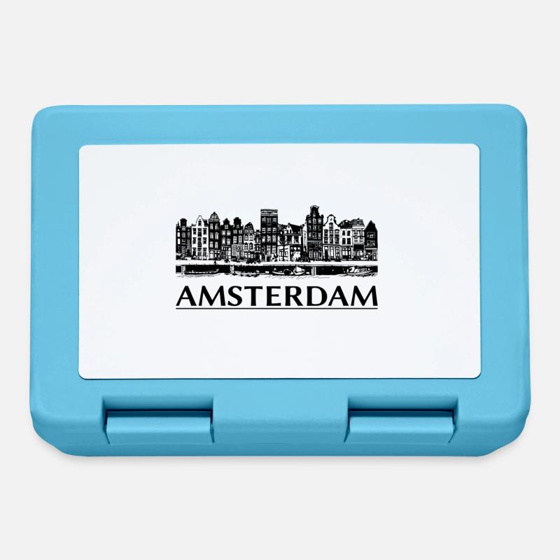 amsterdam - Lunchbox - sapphire blue