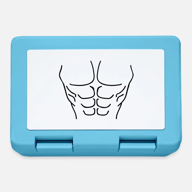 body__f1 - Boîte à goûter - bleu saphir