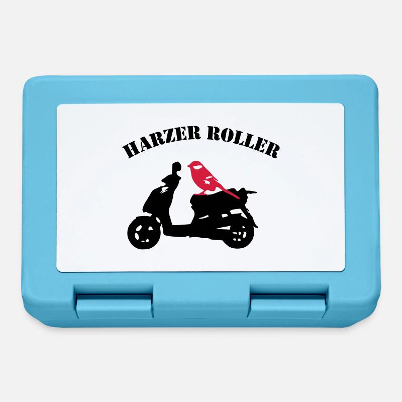 Harzer Roller - Brotdose - Saphirblau
