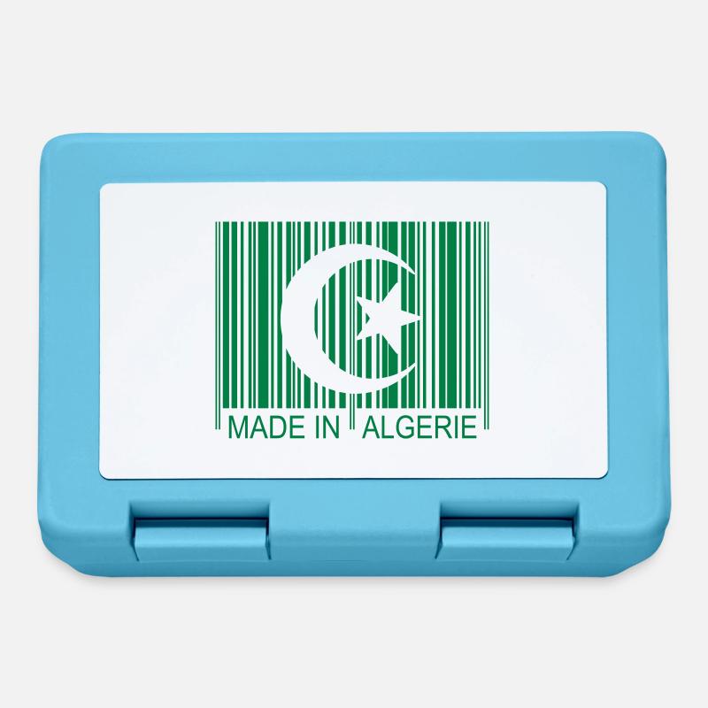 Code barre Made in ALGERIE 1c - Lunchbox - sapphire blue