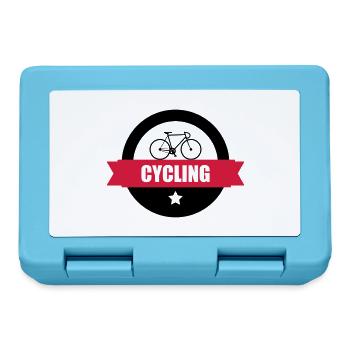 Cycling - Boîte à goûter - bleu saphir - Devant