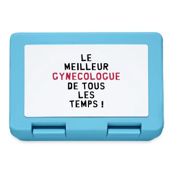 Gynéco / Gynecologue / Médecin / Gynécologie - Boîte à goûter - bleu saphir - Devant