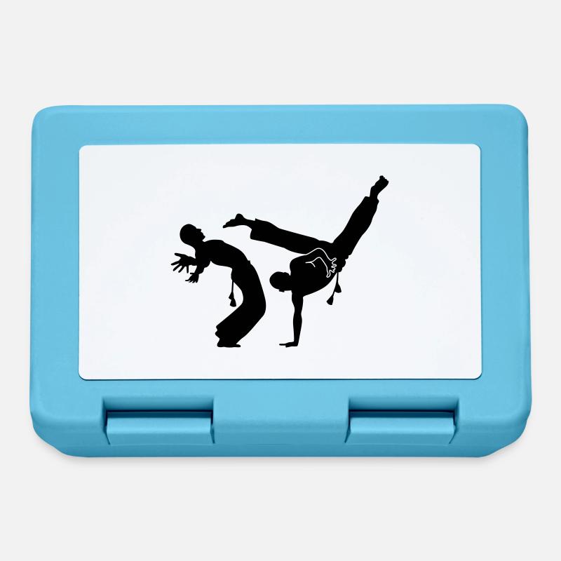 capoeira - Boîte à goûter - bleu saphir
