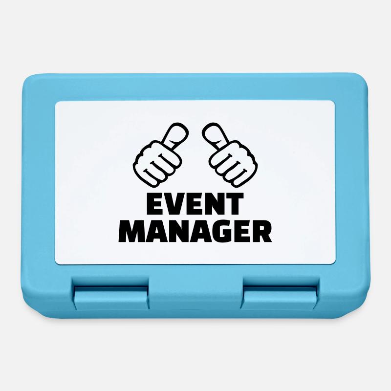 Event Manager - Brotdose - Saphirblau