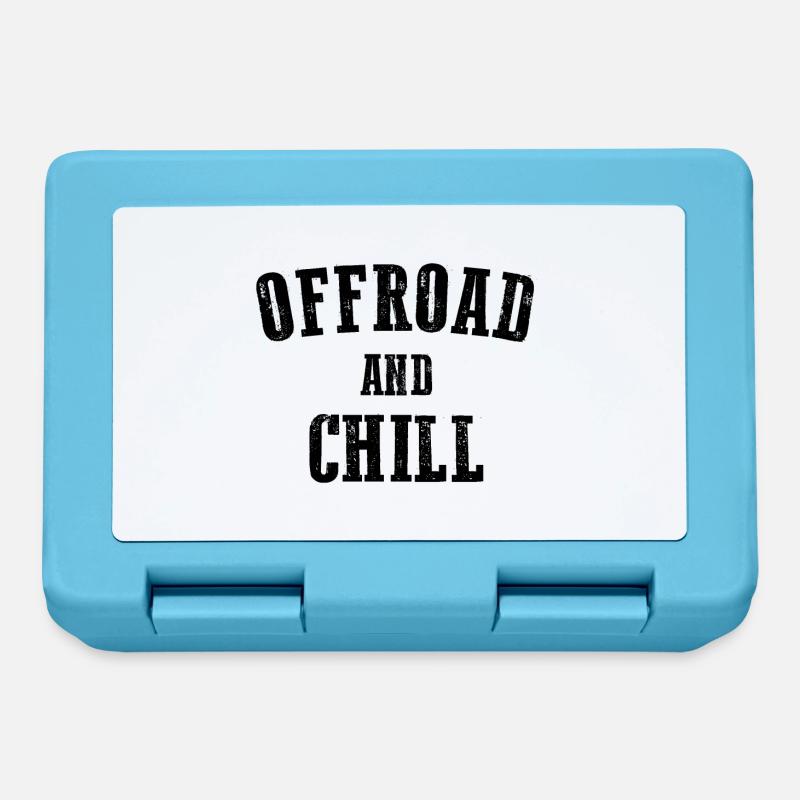OFFROAD ET CHILL - Boîte à goûter - bleu saphir