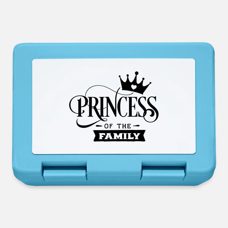 Princess - Boîte à goûter - bleu saphir