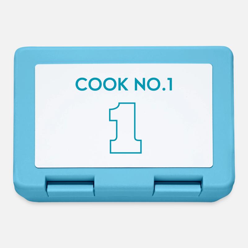 Chef Chef Numéro Un - Chef étoilé - Boîte à goûter - bleu saphir
