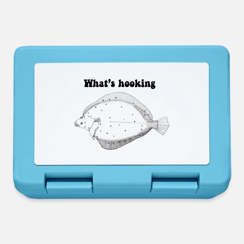 Whats Hooking - Lunchbox - sapphire blue