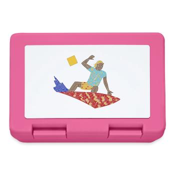 Surfer-Labyrinth - Brotdose - Pink - Vorne