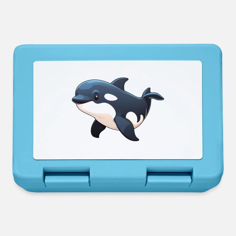 Orca - Brotdose - Saphirblau