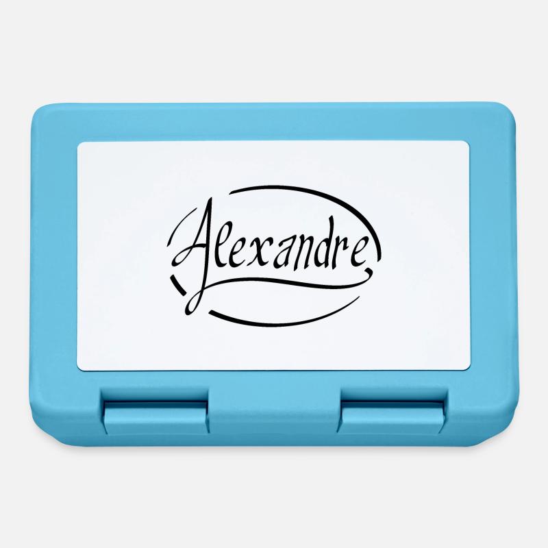 Alexandre - Boîte à goûter - bleu saphir