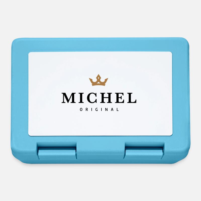 Michel - Brotdose - Saphirblau