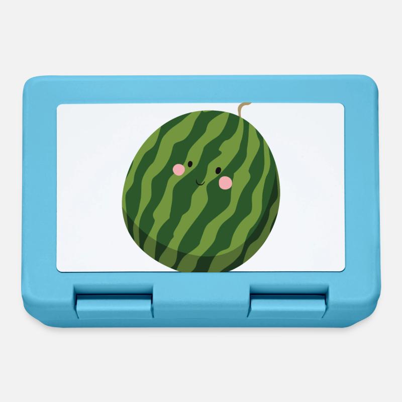 Wassermelone - Brotdose - Saphirblau