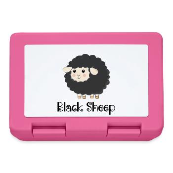 Black Sheep - Lunchbox - pink - Front