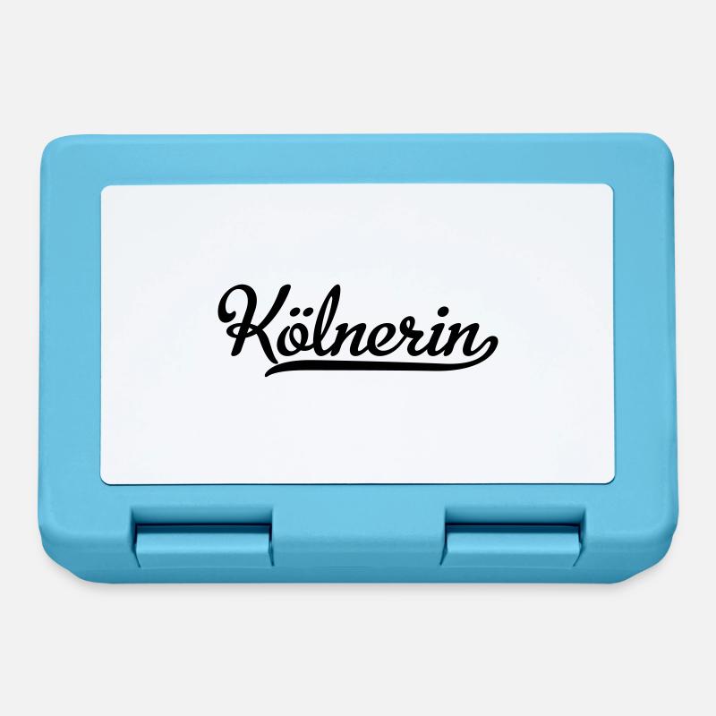 Kölnerin - Brotdose - Saphirblau