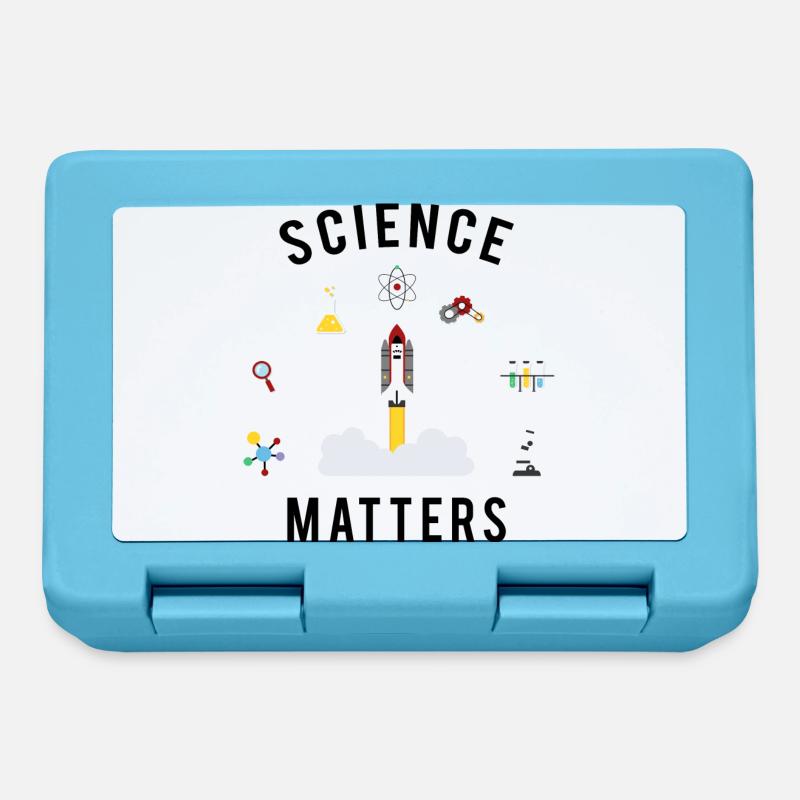 Science Matters - Brotdose - Saphirblau