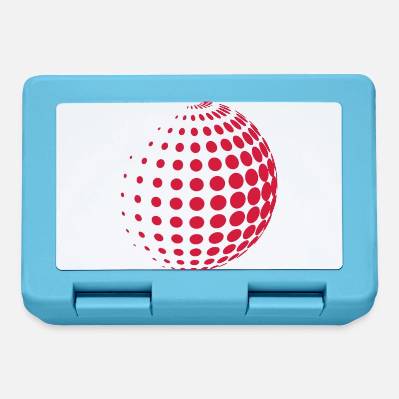 Dotted Sphere - Brotdose - Saphirblau