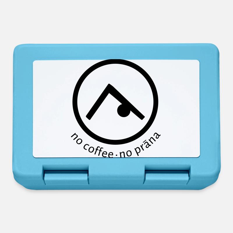 Aucun café aucun Prana - Boîte à goûter - bleu saphir