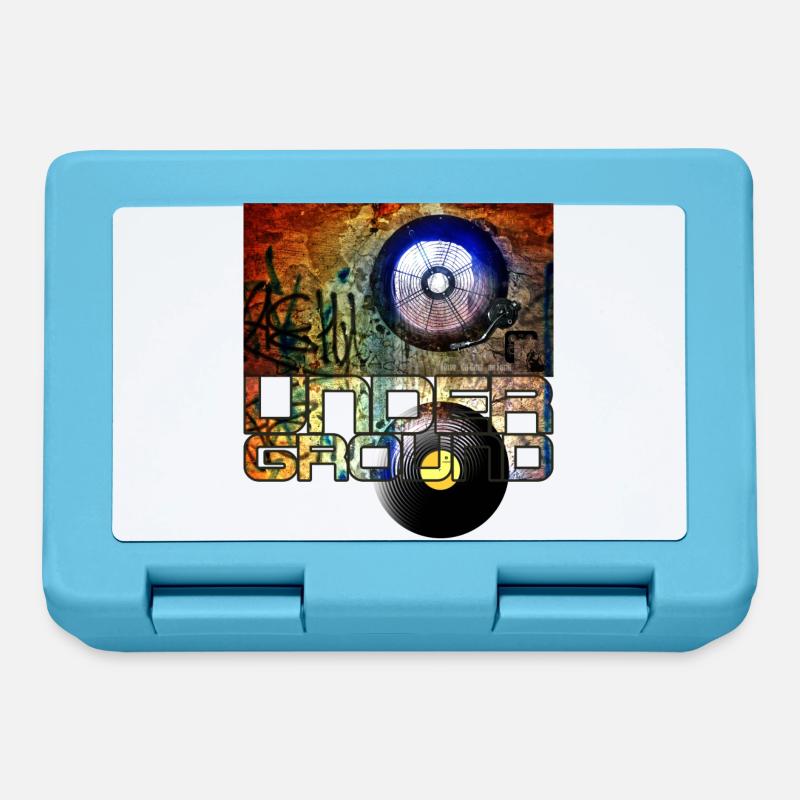 Underground - Lunchbox - sapphire blue