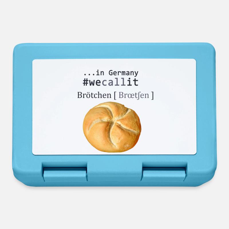 #wecallit Brötchen - Brotdose - Saphirblau