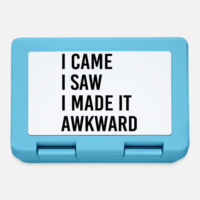 embarrassing - Lunchbox - sapphire blue