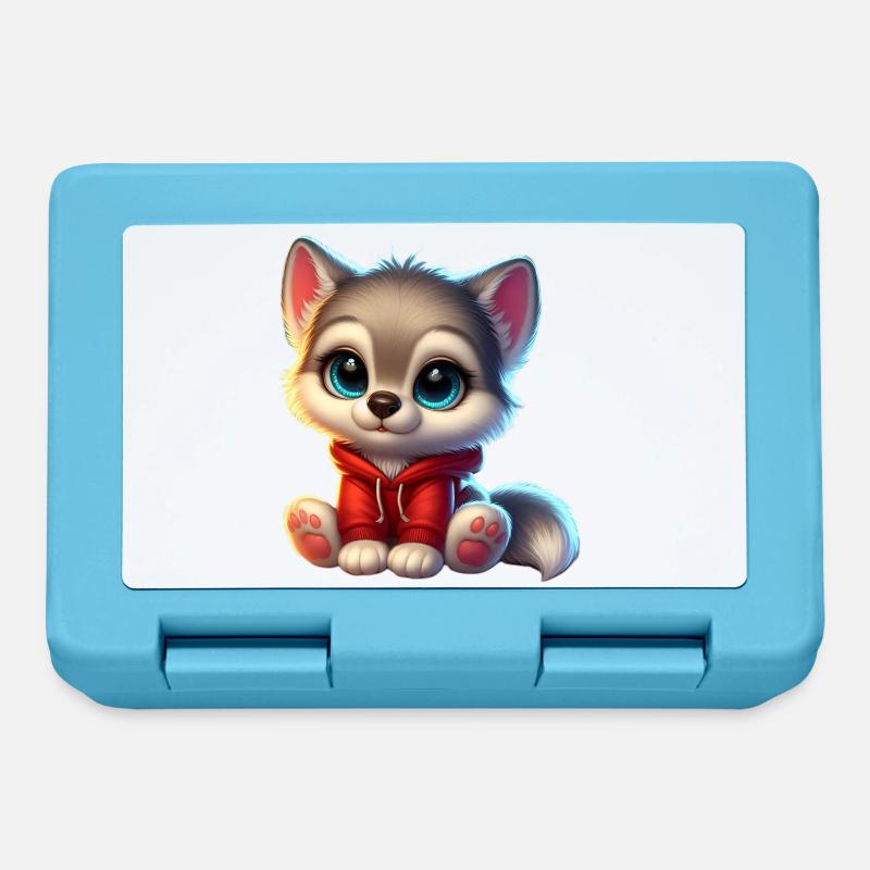 Wolf 2 - Lunchbox - sapphire blue