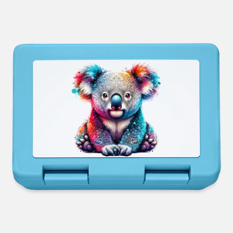 Koala - Brotdose - Saphirblau