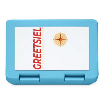 Greetsiel - Brotdose - Saphirblau - Vorne