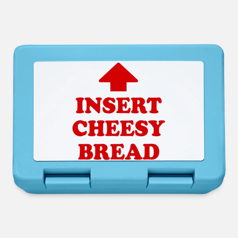 insert cheesy bread - Brotdose - Saphirblau