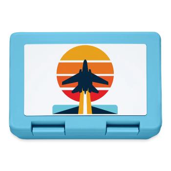 Sunset Jet Launch - Lunchbox - sapphire blue - Front