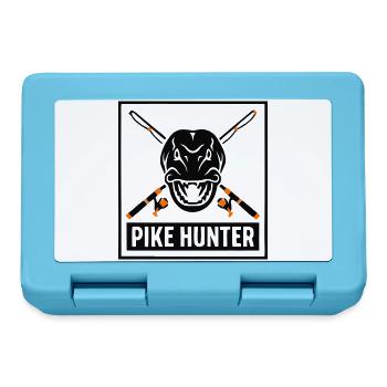 Pike Jaeger Coat of Arms Logo - Lunchbox - sapphire blue - Front