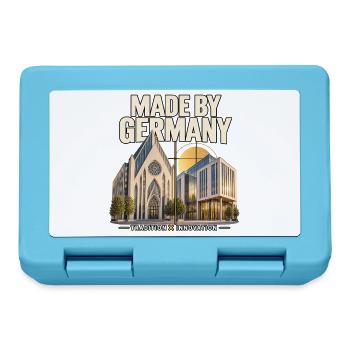 Made by Germany: Tradition trifft Innovation - Brotdose - Saphirblau - Vorne