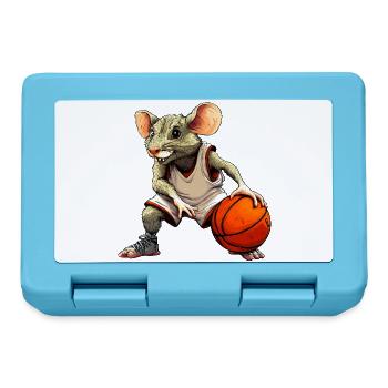 Ratte Basketball - Brotdose - Saphirblau - Vorne