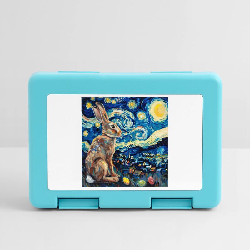 easter bunny, easter, bunny, happy easter, easter eggs Lunchbox