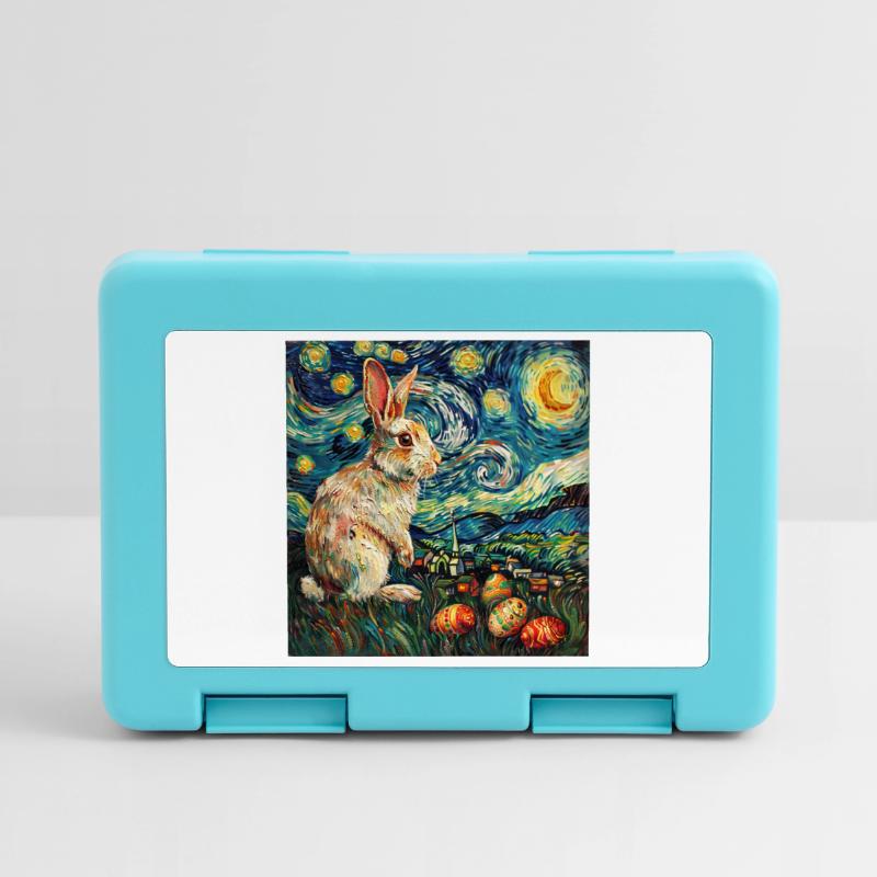 easter bunny, easter, bunny, happy easter, easter eggs Lunchbox
