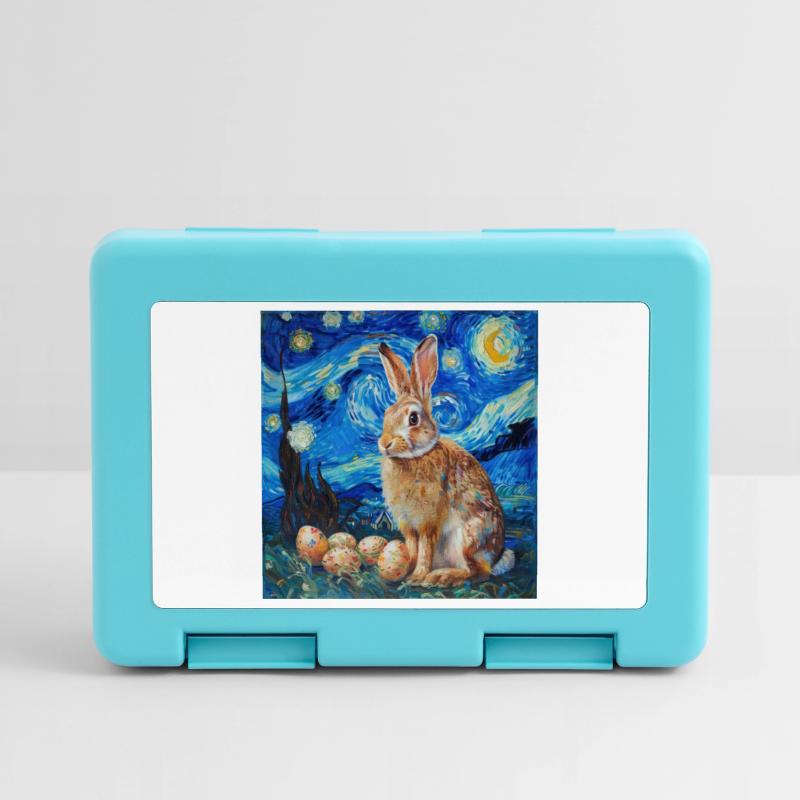easter bunny, easter, bunny, happy easter, easter eggs Lunchbox