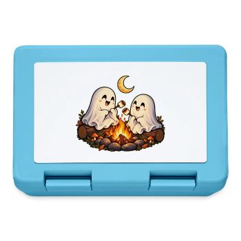 Geister rösten Marshmallows - Brotdose - Saphirblau - Vorne