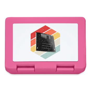 Diskette Floppy Disk - Lunchbox - pink - Front