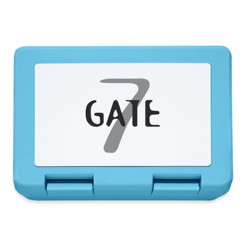 Gate-7 Logo dunkel - Brotdose