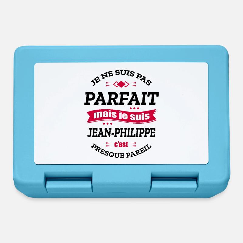 JEAN-PHILIPPE PARFAIT - PRENOM JEAN-PHILIPPE - Boîte à goûter - bleu saphir