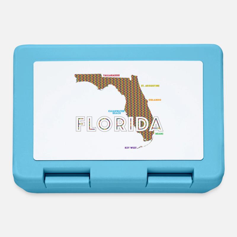 Florida Pride - Lunchbox - sapphire blue