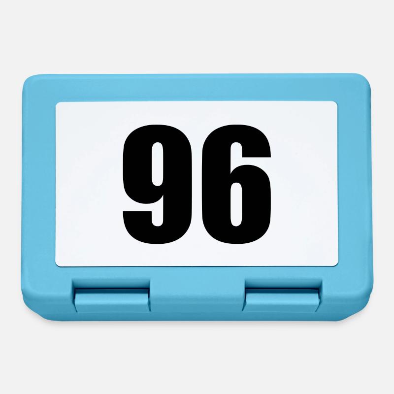 96 - Boîte à goûter - bleu saphir