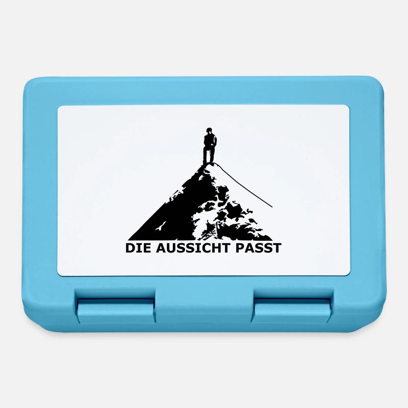 Ortler - Brotdose - Saphirblau