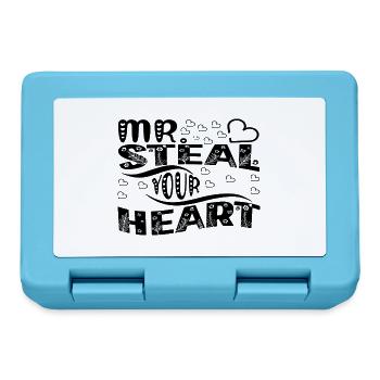 Mr Steal your Heart - Lunchbox - sapphire blue - Front