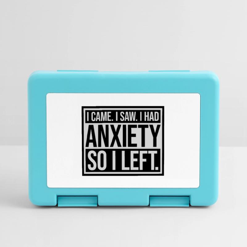 J’avais de l’anxiété en disant Boîte à goûter