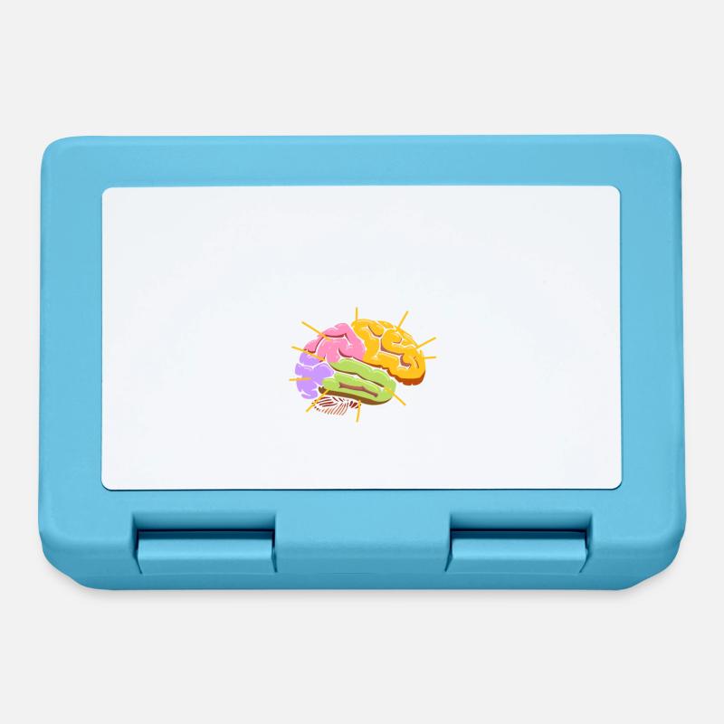 Pharmacy Pharmacist brain Pharmacist Pharmaceutical - Lunchbox - sapphire blue