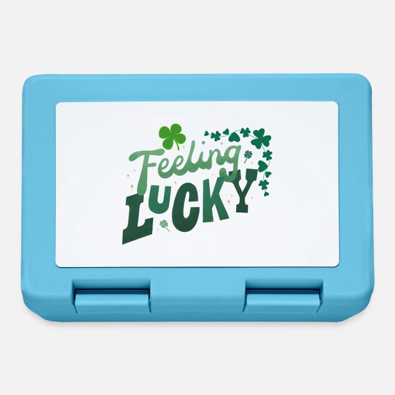 Feeling Lucky - Boîte à goûter - bleu saphir