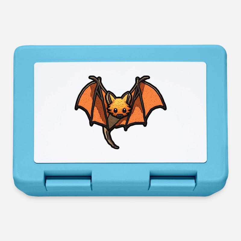 Flying fox or flying fox with wings - Lunchbox - sapphire blue