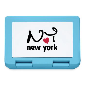 I Love New York - Lunchbox - sapphire blue - Front